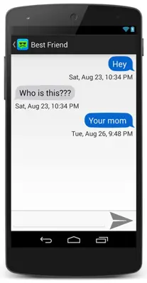 Anonymous Texting android App screenshot 0