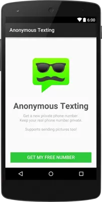 Anonymous Texting android App screenshot 2